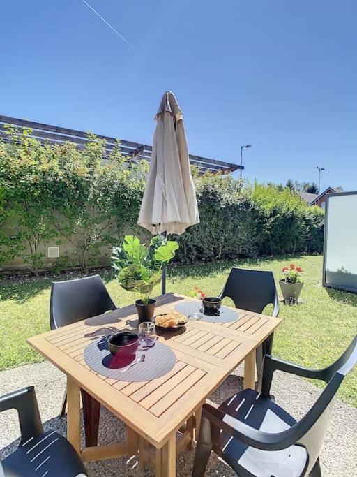 Grand Appart Terrasse Parking Design Amiens Esterno foto